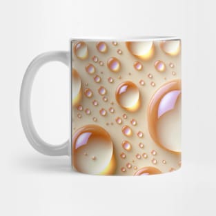 Golden Water Droplets -Macro Mug